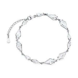 Bratara argint cu pietre DiAmanti Z1462BR_W-DIA (Argint 925‰ 8,2 g.)